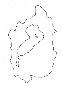 試料採取地点(今津沖中央17B)